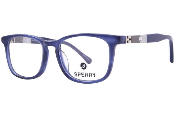  Sperry Cutwater Eyeglasses Youth Kids Boy's Full Rim Square Shape 