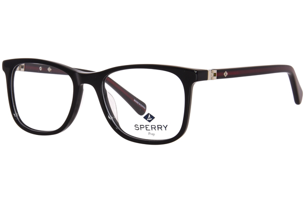  Sperry Penobscot Eyeglasses Youth Kids Boy's Full Rim Square Shape 