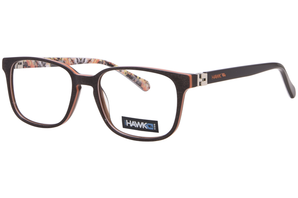  Tony Hawk THK080 Eyeglasses Youth Kids Boy's Full Rim Rectangle Shape 