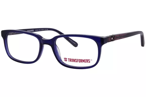  Transformers Has-Crush Eyeglasses Youth Kids Boy's Full Rim Rectangle Shape 