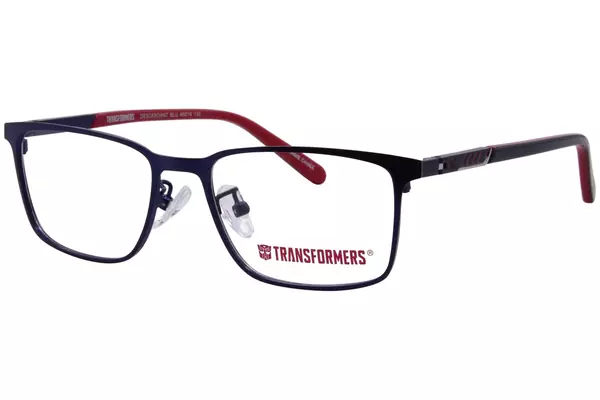 Transformers Has-Descendant Eyeglasses Youth Kids Boy's Full Rim Rectangle Shape