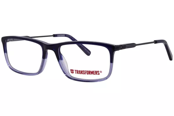  Transformers Has-Electric Eyeglasses Youth Kids Boy's Full Rim Rectangle Shape 