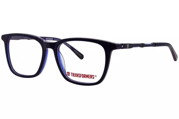  Transformers Has-Reckless Eyeglasses Youth Kids Boy's Full Rim Square Shape 