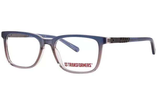 Transformers Power Eyeglasses Youth Kids Boy's Full Rim Rectangle Shape