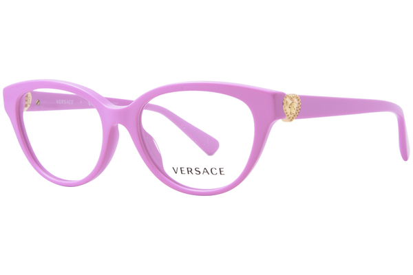  Versace VK3004 Eyeglasses Youth Kids Girl's Full Rim Oval Shape 