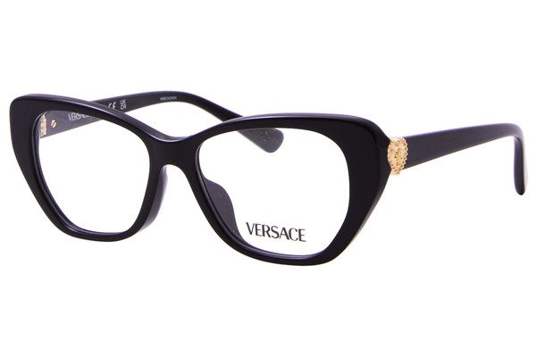  Versace VK3005U Eyeglasses Youth Kids Girl's Full Rim Cat Eye 
