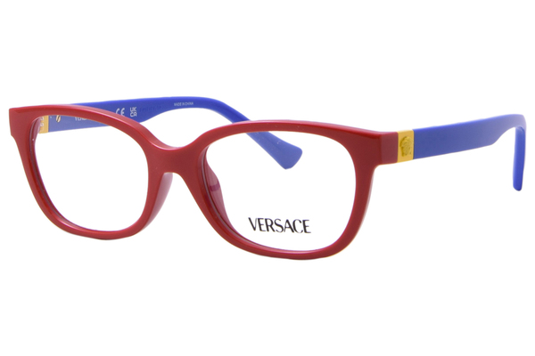  Versace VK3006U Eyeglasses Youth Kids Girl's Full Rim Rectangle Shape 