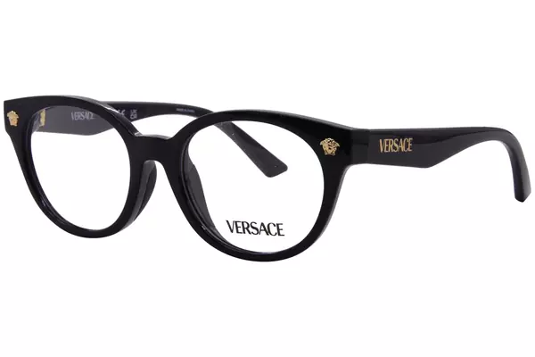 Versace VK3009U Eyeglasses Youth Kids Girl's Full Rim Round Shape