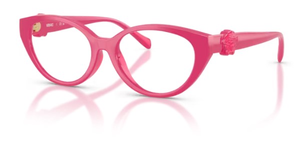  Versace VK3010U Eyeglasses Youth Kids Girl's Full Rim Cat Eye 