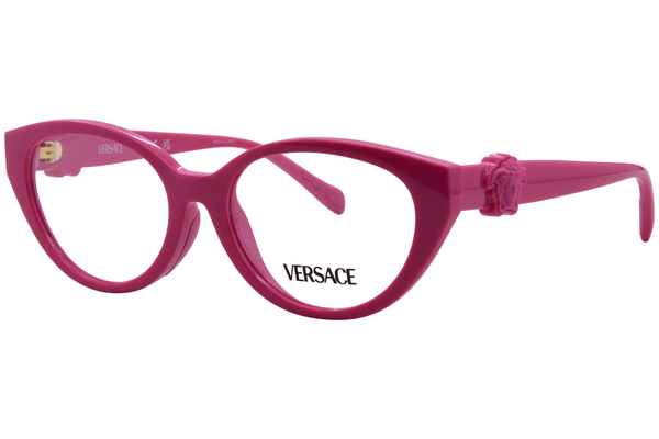Versace VK3010U Eyeglasses Youth Kids Girl's Full Rim Cat Eye