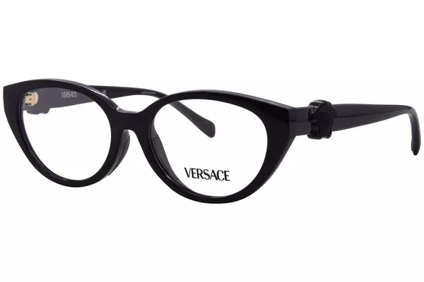  Versace VK3010U Eyeglasses Youth Kids Girl's Full Rim Cat Eye 