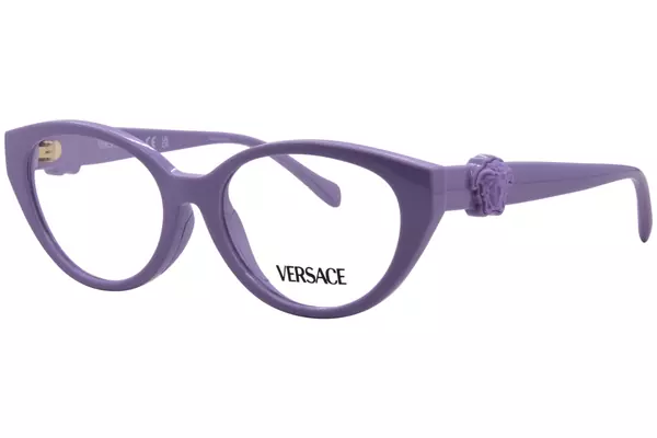  Versace VK3010U Eyeglasses Youth Kids Girl's Full Rim Cat Eye 