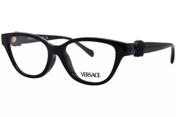  Versace VK3011U Eyeglasses Youth Kids Girl's Full Rim Cat Eye 