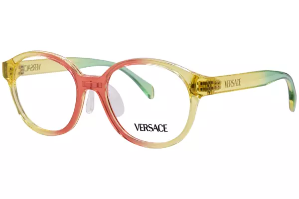  Versace VK3012 Eyeglasses Youth Kids Boy's Full Rim Round Shape 