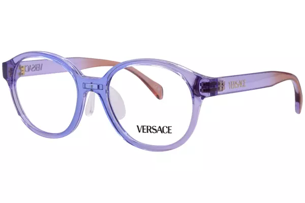  Versace VK3012 Eyeglasses Youth Kids Boy's Full Rim Round Shape 