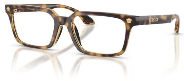Versace VK3015U Eyeglasses Youth Kids Boy's Full Rim Rectangle Shape