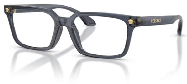  Versace VK3015U Eyeglasses Youth Kids Boy's Full Rim Rectangle Shape 