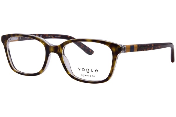 Vogue VY2001 Eyeglasses Youth Kids Full Rim Square Shape