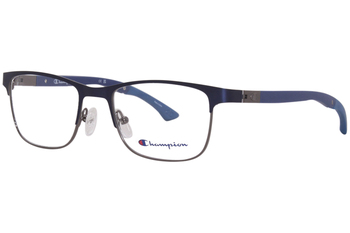  Champion Hattrick Eyeglasses Youth Boy's Full Rim Square Shape Tri-Flex 