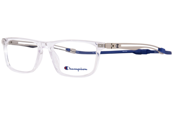  Champion Snack Eyeglasses Youth Boy's Full Rim Rectangle Shape 