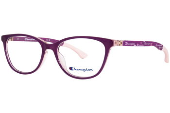 Champion Tri-Flex Bliss Eyeglasses Youth Girl's Full Rim Cat Eye 