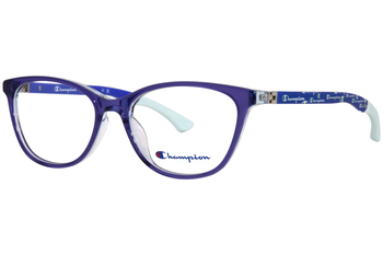  Champion Tri-Flex Bliss Eyeglasses Youth Girl's Full Rim Cat Eye 