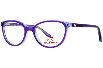  Hello Kitty HK-361 Eyeglasses Youth Girl's Full Rim Oval Shape 