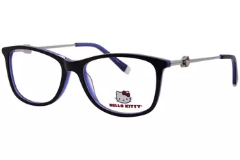  Hello Kitty HK284 Eyeglasses Youth Kids Full Rim Square Shape 