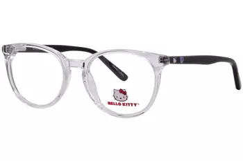 Hello Kitty HK35146 Eyeglasses Youth Kids Full Rim Round Shape 