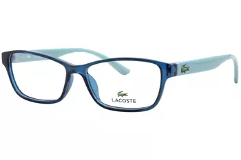  Lacoste L3803B Eyeglasses Youth Kids Girl's Full Rim Rectangle Shape 