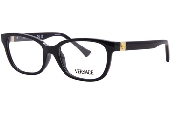  Versace VK3006U Eyeglasses Youth Kids Girl's Full Rim Rectangle Shape 