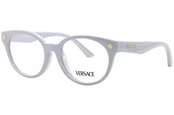  Versace VK3009U Eyeglasses Youth Kids Girl's Full Rim Round Shape 