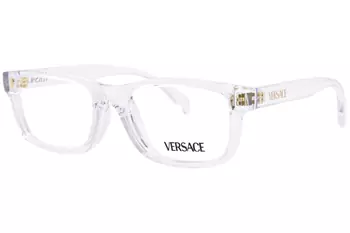  Versace VK3013U Eyeglasses Youth Kids Boy's Full Rim Rectangle Shape 