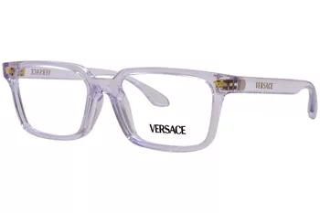  Versace VK3015U Eyeglasses Youth Kids Boy's Full Rim Rectangle Shape 