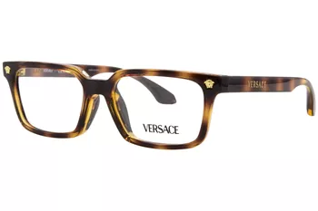  Versace VK3015U Eyeglasses Youth Kids Boy's Full Rim Rectangle Shape 