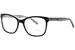 Betsey Johnson Text Me Eyeglasses Youth Kids Girl's Full Rim Square Shape - Black-BLK