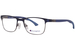 Champion Hattrick Eyeglasses Youth Boy's Full Rim Square Shape Tri-Flex - Navy/Gunmetal-C03