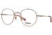 Chloe CC0024O Eyeglasses Youth Kids Full Rim Round Shape
