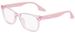 Converse CV9001Y Eyeglasses Youth Kids Girl's Full Rim Rectangle Shape - Crystal Sugar Berry-681