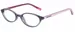 Converse Flutter Eyeglasses Youth Kids Girl's Full Rim Oval Shape - Purple