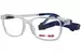 Demi + Dash Aura Eyeglasses Youth Kids Full Rim Rectangle Shape - Crystal