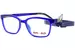 Demi + Dash Tank Eyeglasses Youth Kids Full Rim Square Shape - Blue