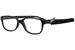 Dilli Dalli Chunky-Monkey Eyeglasses Youth Full Rim Rectangle Shape - Black