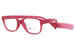 Dilli Dalli Chunky-Monkey Eyeglasses Youth Full Rim Rectangle Shape - Pink