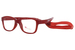 Dilli Dalli Truffles Eyeglasses Youth Full Rim Rectangle Shape - Red