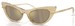 Dolce & Gabbana DX4008 Sunglasses Youth Kids Girl's Cat Eye - Glitter Gold/Light Brown Mirror/Gold-31035A
