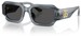 Dolce & Gabbana DX4011 Sunglasses Youth Kids Boy's Square Shape - Transparent Blue/Striped Blue/Full Blue-348287