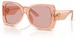 Dolce & Gabbana DX4012 Sunglasses Youth Kids Girl's Butterfly Shape - Nude Transparent/Light Violet-322684