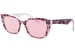 Dolce & Gabbana DX4427 Sunglasses Youth Kids Girl's Cat Eye - Maiolica Fuxia/Pink Mirror-3425E4