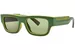 Dolce & Gabbana DX6011 Sunglasses Youth Kids Boy's Rectangle Shape - Green/Dark Green-346771